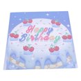 thumbnail image 1 of 3D Pop Up Birthday Card Music LED Light Cake Firework Greeting Card Women Men Kids DIY Gift Birthday Celebration, 1 of 7
