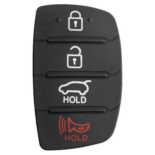 Reemplazo La Almohadilla La Carcasa La Llave Del Coche Plegable Del Tirón 4 Botones para