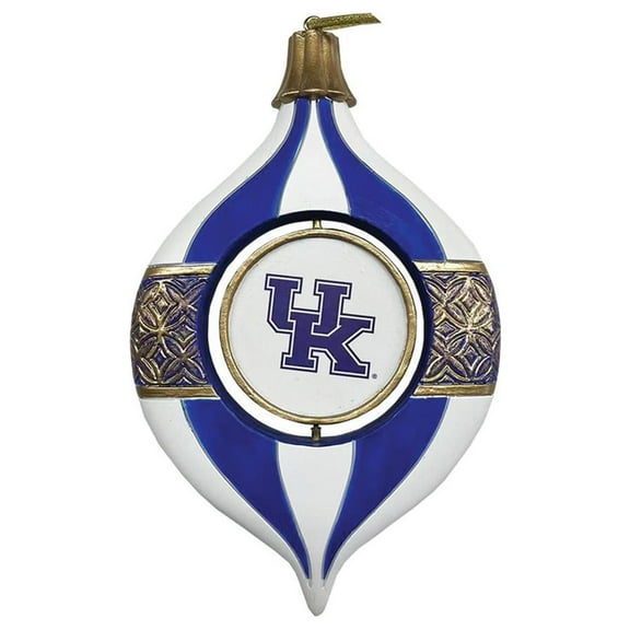 Kentucky Wildcats Two-Piece 5.5" Spinning Bulb Ornament Set