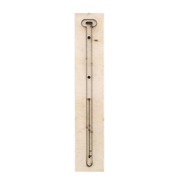 EeaseMX Plantilla de corte de cuero de bricolaje pulseras de madera tira de joyería cortando un golpe de perforación