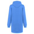 thumbnail image 4 of New Dresses Fall,Rutainlusire Womens Dresses Women's Fashion Solid Color Hooded Pullover Pocket Thin Guards Dress Hooded Dress, 4 of 5