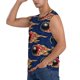 thumbnail image 3 of Fotbe Bowling Ball And Flame Men's Camiseta sin Mangas Estampada para Hombres, Playera Casual para Gimnasio, Entrenamiento, Playa-XX-Large, 3 of 7