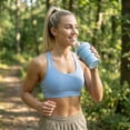 thumbnail image 7 of 16oz Collapsible Silicone Cup with Straw & Ice Ball Mold, 2-in-1 Portable Folding Water Bottle, Food-Grade Reusable Travel Cup for Summer Iced Drinks, Camping, Party & Commuting( Blue ), 7 of 7