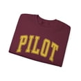 thumbnail image 3 of Pilot Sweatshirt Gifts Crew Neck Shirt Long Sleeve Unisex, 3 of 7