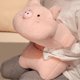 thumbnail image 3 of Cute Animal Plush Pillows - Lying Down Pig, Rabbit, Fox, and Dog Plushies as Sofa Companio, 3 of 4