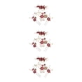 thumbnail image 2 of Minnieouse 4 piezas de peinetas de flores para boda, conjunto de tocados de decoración, tocado elegante elegante para niñas, hermoso tocado de Type1 NO1, 2 of 6