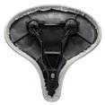 thumbnail image 4 of Asiento para bicicleta con resorte blanco blanco, 4 of 7