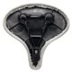 thumbnail image 4 of Asiento para bicicleta con resorte blanco blanco, 4 of 7