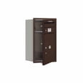 thumbnail image 4 of SALSBURY INDUSTRIES 3707S-1PSFU Horiz Mailbox,USPS,1Dr,Sand,FL,27in, 4 of 4