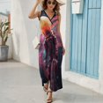 thumbnail image 5 of Octopus in The Mysterious Ocean Sleeveless Dress Female Clothing Dress Women Summer 2025 Dress, 5 of 6