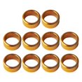 thumbnail image 2 of Juego de 10 anillos para patas de paloma para identificar bandas que mantienen diferentes razas separadas, aplicación, accesorio , Dorado Salvador Dali Bandas de pierna de paloma, 2 of 6