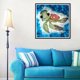 thumbnail image 3 of Cuadros Decorativos 5D bricolaje taladro completo diamante pintura tortuga punto de cruz mosaico Kit decoración del hogar JShteea Nuevos Originales, 3 of 7