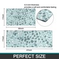 thumbnail image 7 of White and Blue Of Animal Print Kitchen Rugs Sets Of 2,Anti Fatigue Kitchen Mat Rugs Non Slip Washable,Decorative Kitchen Floor Mats for Kitchen,Sink,Laundry,17"x30"+17"x47", 7 of 7