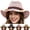 Light Pink, variant on Women's Western Cowboy Straw Hat, Wide Brim Sun Hat With Fringe Rhinestone, Hand Woven Breathable Unisex Jazz Hat For Beach Party Casual Daily Wear Beige One Size