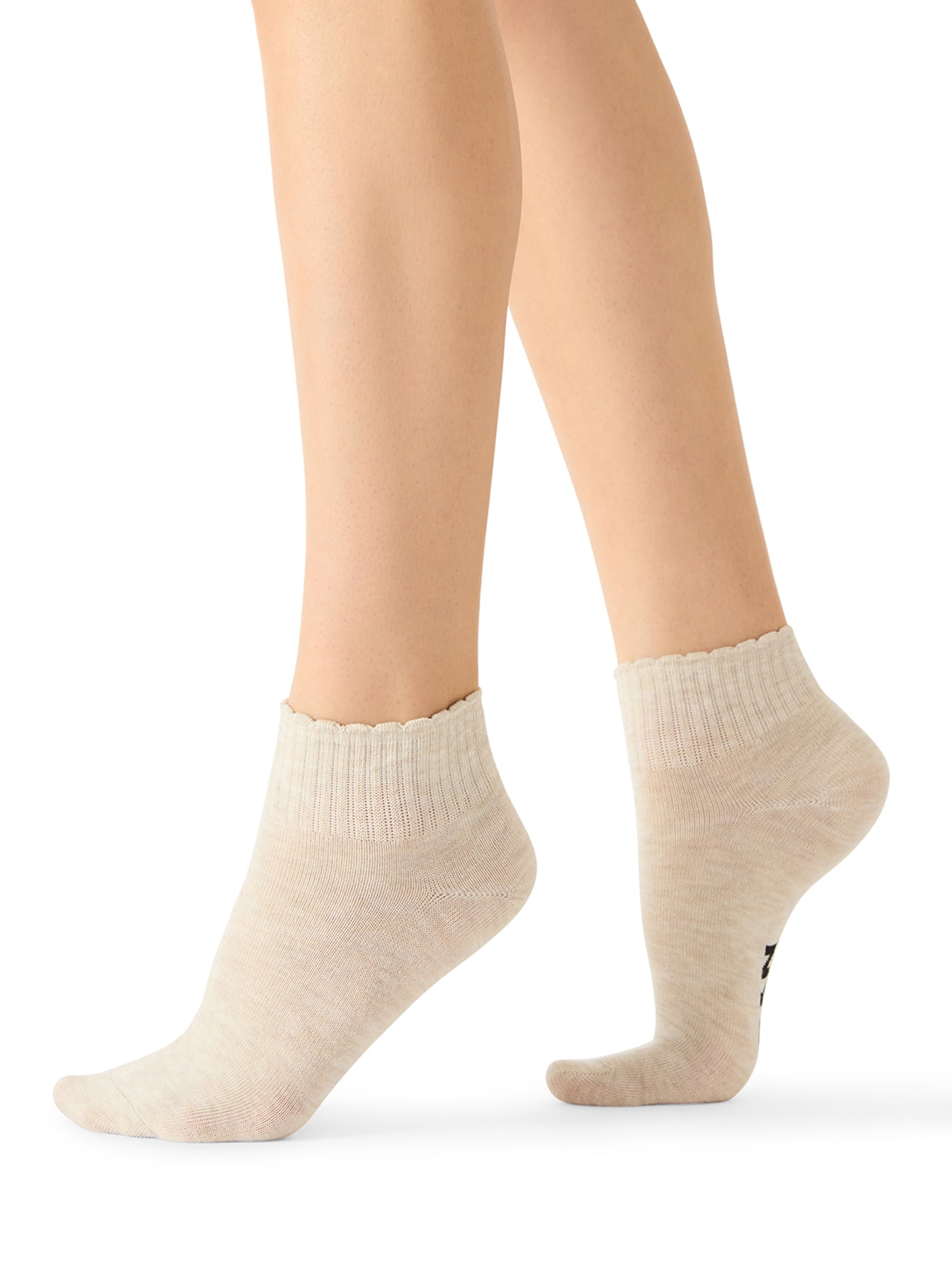 Madden NYC Women's Quarter Sock, 6-Pack, Fits Shoe Size 5-10