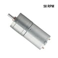 thumbnail image 2 of JGA25-370 Geared Motor DC Motor 6V 12V 24V Electric Gear Motor High Torque 5/10/15/30/60/100/150/200/300/400/500/1000/1200 Rpm 58 RPM, 2 of 9