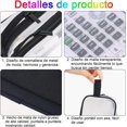 thumbnail image 3 of Estuche Para Lápices, Malla Transparente Para Lápices, Bolsa De Papelería Portátil Expandible, De Gran Capacidad, Organizr De Papelería Lavable Unisex Para Oficina Y Trabajo Escolar(Negro), 3 of 3