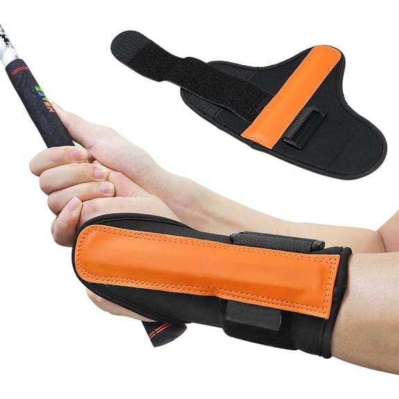 Golf Wrist Brace Swing Training Correct Aid Equipment Wrist Connect-Easy Correct Training Swing Gesture Alignment Practice Tool for Golf Beginners for Left/Right Handed