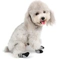 thumbnail image 4 of Botas de verano suaves y antideslizantes para proteger las patas de los cachorros, hechas de malla para aceras suave, transpirable y resistente al calor (talla L), 4 of 5