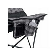 Kuma Lightweight Camping Chair with Carry Bag, Sierra and Black