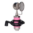thumbnail image 1 of Recording Mic Cardioid Condenser Microphone Kit with Shock Mount Pop Filter Low Noise High Sensitive Microphone for Vocal Live Streaming Singing Broadcasting Musical Instrumentcondenser mic, 1 of 7