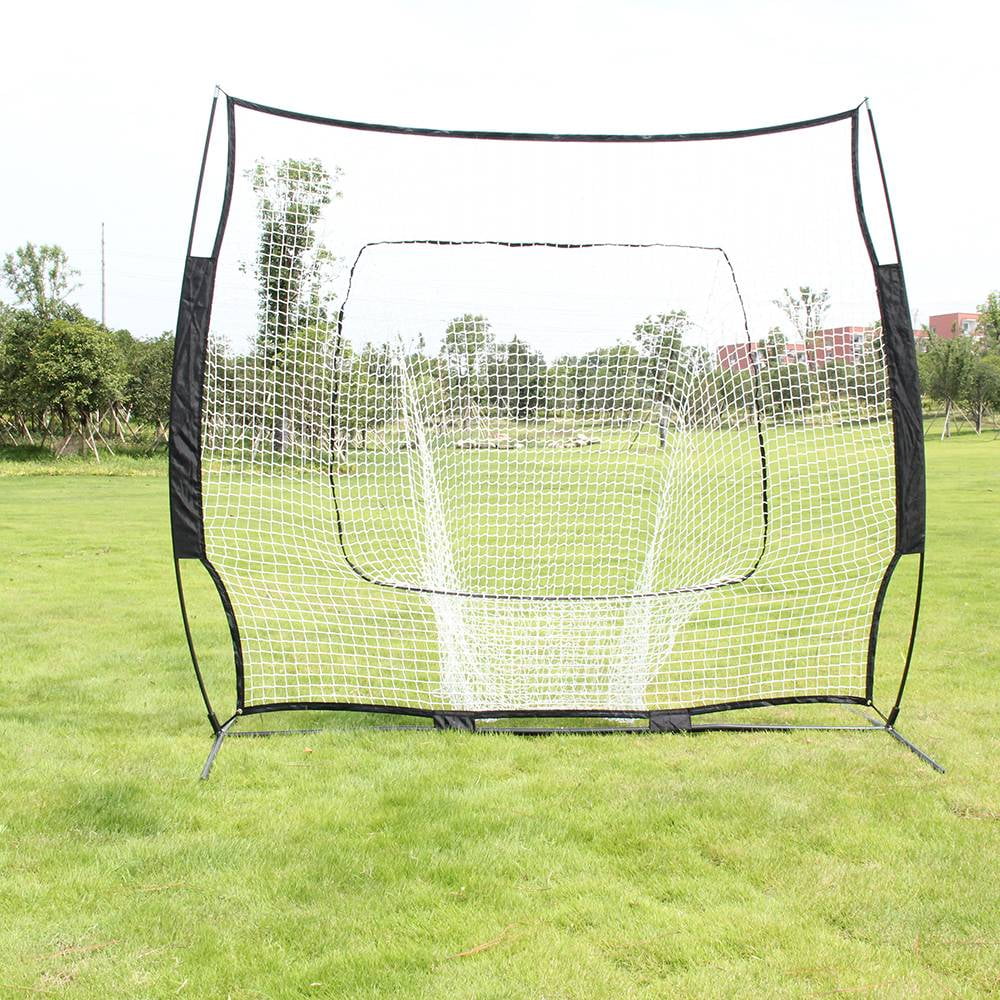 STOP NOW Baseball & Softball Practice Hitting & Pitching net Baseball Train Net Rack Rebound Goal Black Sleevelet STOP NOW Baseball & Softball Practice Hitting & Pitching net Baseball Train Net Rack Rebound Goal Black Sleevelet