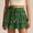 Green, variant on Tqcoqu Women's A Line Ruffle Layered High Waisted Flowy Mini Skirt Casual Lightweight Elastic Drawstring Waist,White,Women's S-XL