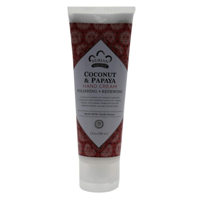 Crema de manos Nubian Heritage Coconut Papaya 120ml