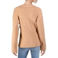 thumbnail image 2 of Joie Womens Cicilia Metallic Boxy Pullover Sweater Pink S, 2 of 2