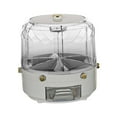 thumbnail image 2 of AMLESO 360 Rotary Cereal Dispenser Container Countertoptop Organizer 6 Organization Dry Gray, 2 of 6