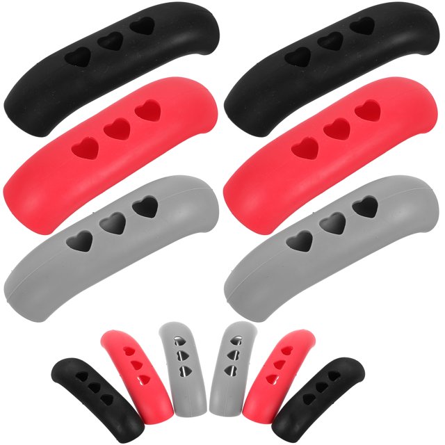 NIYANGLE Housses de Protection pour Casseroles et Poêles 12Ensemble Carré Plastique Résistant à la Chaleur pour Usage Domestique