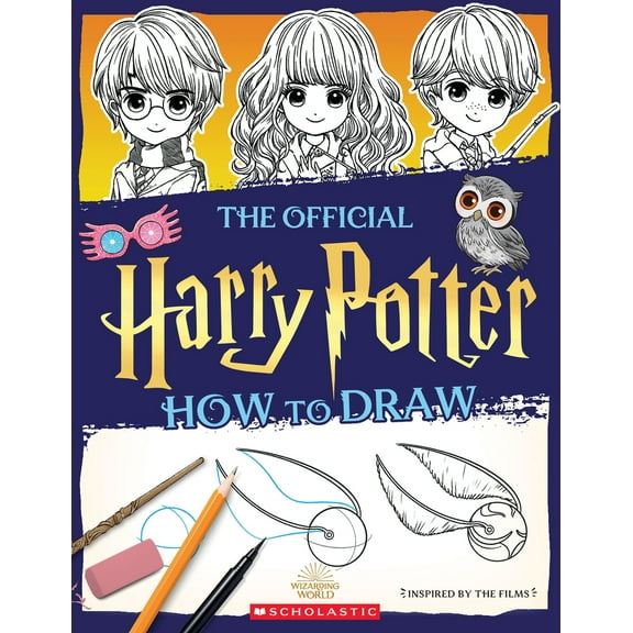 Pre-Owned The Official Harry Potter How to Draw (Paperback) 1339032317 9781339032313