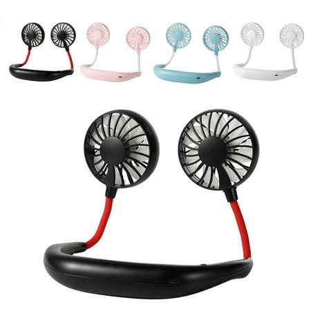 

Simday Portable Hands-Free Mini USB Hanging Air Cooler Neck Fan Summer Sports Fan