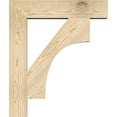 thumbnail image 3 of Ekena Millwork 4"W x 22"D x 26"H Westlake Block Rough Sawn Bracket, Douglas Fir, 3 of 25
