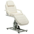 thumbnail image 3 of BarberPub Power Reclining Massage Table, Adjustable Massage Bed, Faux Leather, 3 of 9
