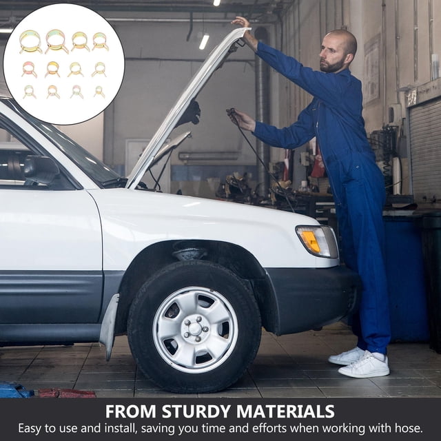 CRAFTHROU 120Ud Abrazaderas Doradas Para De Aceite Con Instalación Fácil Y Estructura Simple