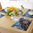 thumbnail image 4 of Ambesonne United States Place Mats Set of 4, Liberty Freedom, Standard Size, Multicolor, 4 of 6