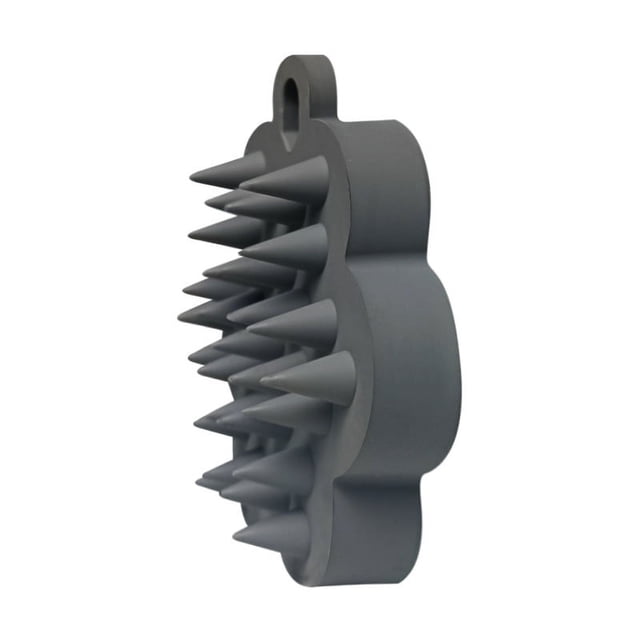 Cepillo de champú de silicona antipruriginoso para cabello húmedo y seco, cepillo de masaje para limpieza del cuero cabelludo, peine de champú, dispositivo de champú, cepillo de masaje
