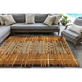 thumbnail image 5 of Liora Manne Marina Tribal Stripe Indoor Outdoor Area Rug Gold, 5 of 7