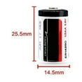 thumbnail image 7 of 3PCS for EVE ER14250 1/2AA 3.6V 1200mAh LS14250 Lithium Replace Battery w/ Plug, 7 of 7