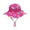 Hot Pink, variant on EnJoCho Baby Girls Boy Summer Floral Cartoon Prints Outdoor Adjustable Bucket Sun Beach Hat Cute Casual Outdoor Caps