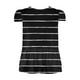 thumbnail image 5 of Camisetas de cuello redondo para mujer Camisetas estampadas Camiseta de manga corta Blusa Dobladillo irregular Tops Fridja bn3282, 5 of 5
