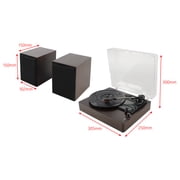 3 - Speed Turntable Decorative Record Player Split Bluetooth Vinyl Record Player