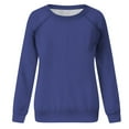 thumbnail image 4 of PENGXIANG Sweat-Shirts Décontractés à Col Rond Manches Longues Coupe Ample Doux Pull Tops Automne Vêtements de Mode, 4 of 7