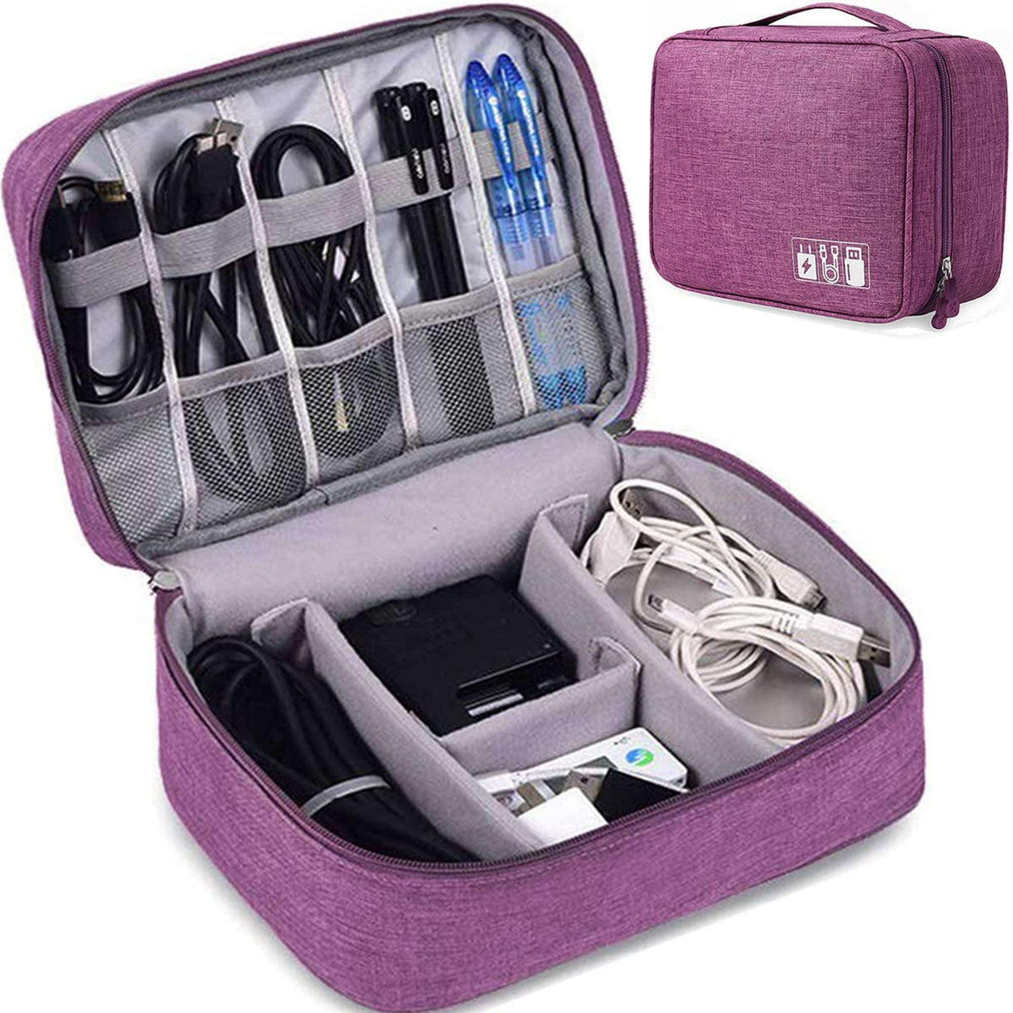 Travel Electronics Organizer Bag Portable Waterproof Carrying