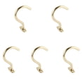 thumbnail image 1 of 5pcs de tón de de Bilr con 2 Tornillos de Montaje Accesorio de Snooker para Amante de Juego Soledad Gancho de latón, 1 of 5