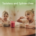 thumbnail image 3 of Jenvita Bamboo Disposable Cutlery Set, Compostable Flatware, 100 Pack, 3 of 10