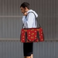 thumbnail image 3 of Ratiio Gingerbread Man Pattern Hand Travel Bag, Weekender Carry On for Women Men, Sports Gym Bag, Workout Duffel Bag, Overnight Shoulder Bag fit 15.6 Inch Laptop, 3 of 6