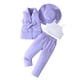 thumbnail image 1 of Odeerbi 3-9 Años Niñas Trajes de Verano Camisola de Algodón Tops Vestido Pantalones Blazer Chaqueta Sin Mangas Sombrero Conjunto de Cuatro Piezas, 1 of 9