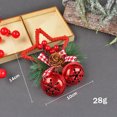 thumbnail image 1 of Christmas Bells Ornaments 3 Pcs Christmas Ornaments Christmas Tree Bells Pendants Christmas Craft Bells for Christmas Holiday, 1 of 5